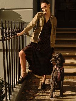 Nobody's Child Dina Cinch Waist Utility Jacket, Green, Green