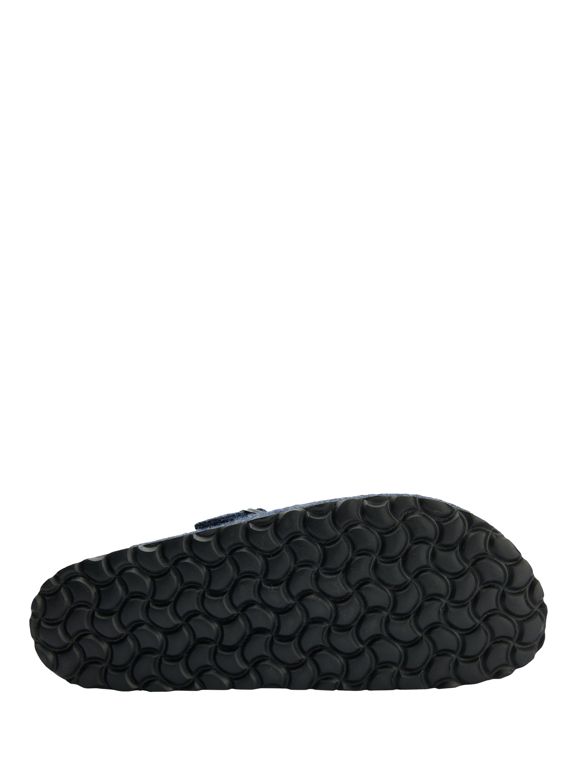 Product image 4 of 5, which shows V.GAN Vegan Taro Felt Mule Slippers, Navy, 6