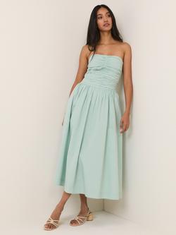 Nobody's Child Rosalie Bandeau Midi Dress - view 2, Mint Green