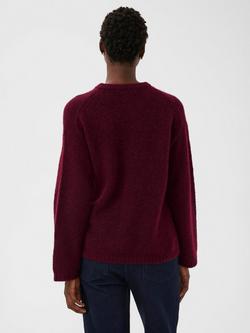 Part Two Spencer Crew Neck Jumper, Tawny Port - view 2, Tawny Port