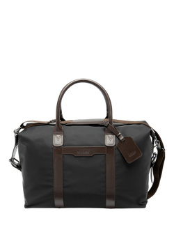 Loake Gower Weekend Bag, Black, Black