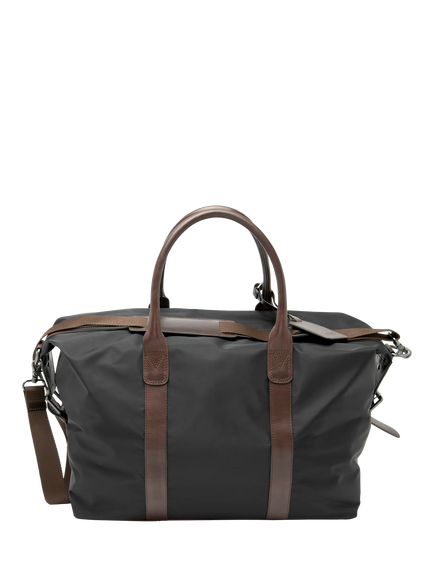 Loake Gower Weekend Bag, Black - view 2, Black