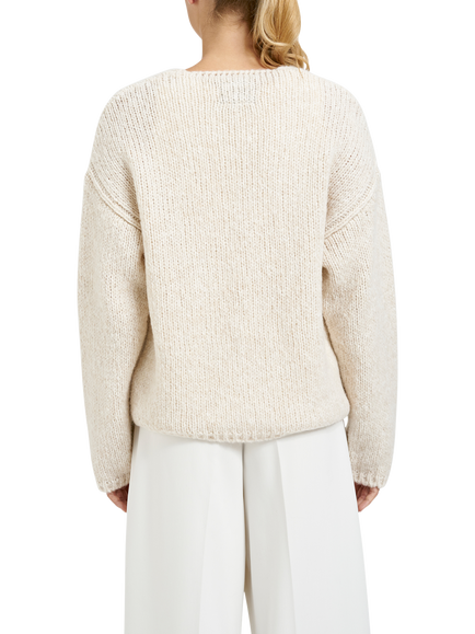 Smith & Soul Mouliné Cardigan, Beige - view 2, Beige