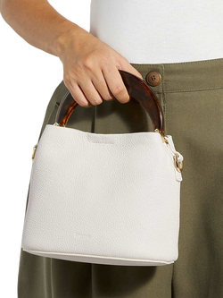 Dune London Dharla Suede Grab Bag - view 2, Taupe