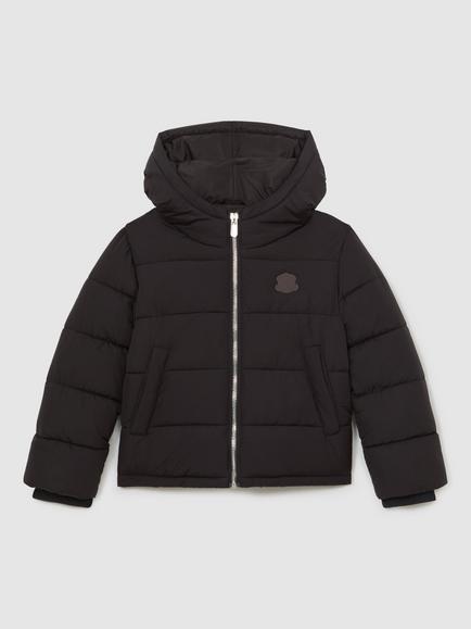 Reiss Kids' Myles Puffer Jacket, Black - view 2, Black