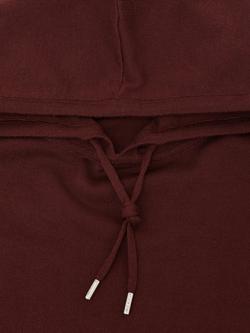 Reiss Holland Wool Hoodie, Port Red - view 2, Port Red