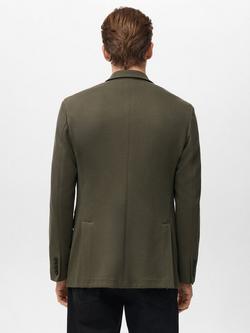 Mango Moon Slim Fit Blazer, Khaki - view 2, Khaki