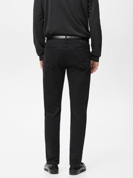 Mango Patrick Slim Fit Ultra Soft Touch Jeans - view 2, Black