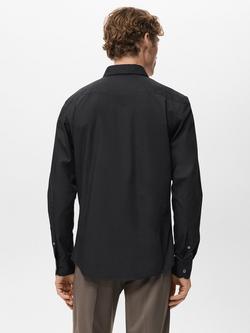 Mango Play Cotton Regular Fit Shirt - view 2, Black