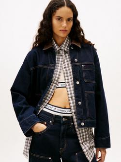 Tommy Hilfiger Tommy Jeans Denim Jacket, Dark Blue, Dark Blue
