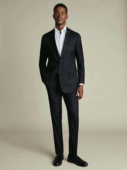 Charles Tyrwhitt Slim Fit Stretch Wool Suit Jacket, Black