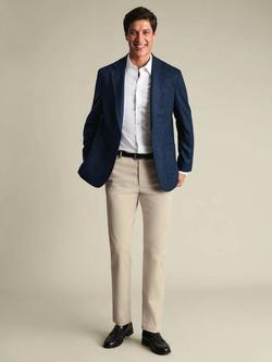 Charles Tyrwhitt Slim Fit Wool Blend Suit Jacket, French Navy, French Navy