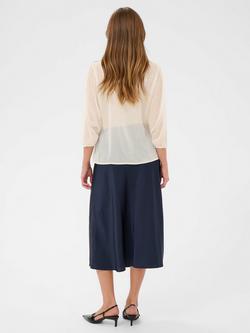 Saint Tropez Lilja 3/4 Sleeve Shirt, Seedpearl - view 2, Seedpearl