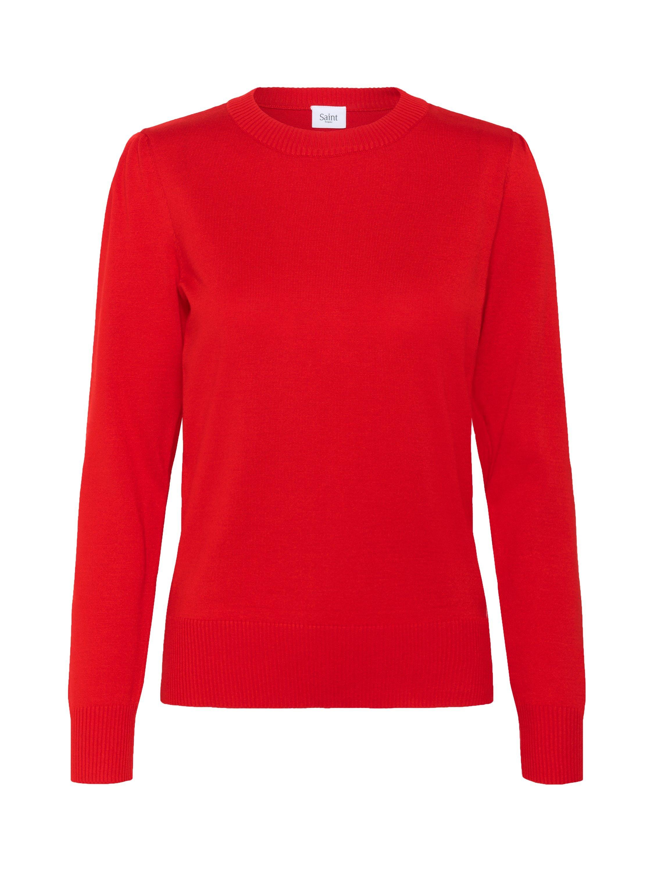 Product image 5 of 6, which shows Saint Tropez Mila Jumper, Chinese Red, XS