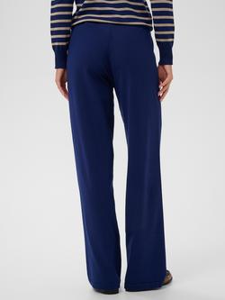 Saint Tropez Mila Knitted Wide Leg Trousers - view 2, Navy