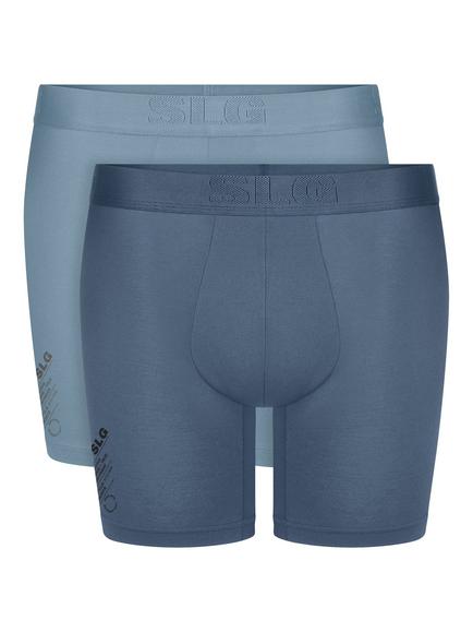 sloggi SLG Base Soft Shorts, Blue/Lightcomb