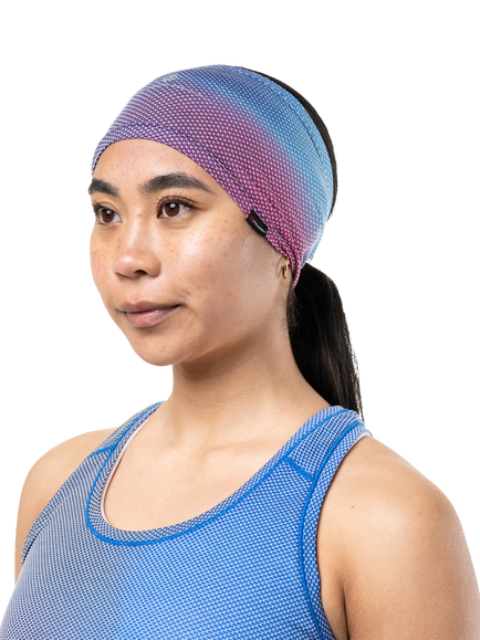 Ronhill Golden Hour Headband, Pink - view 2, 