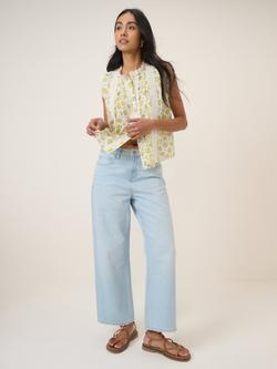 Nobody's Child Leyton Cropped Boyfriend Jeans, Blue - view 2, Blue