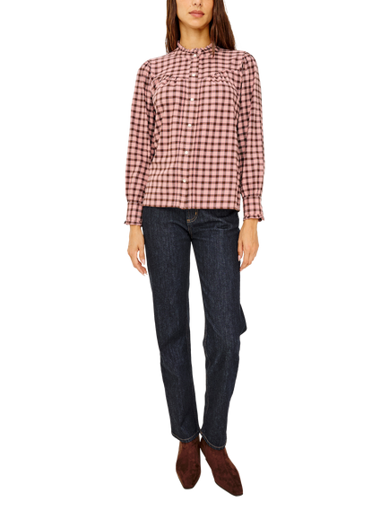Rails Alanna Gingham Shirt - view 2, Red/Pink