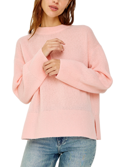 Rails Miranda Cashmere Silk Jumper, Pink, Pink