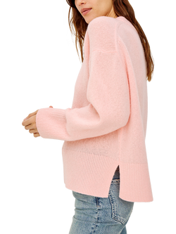 Rails Miranda Cashmere Silk Jumper, Pink - view 2, Pink