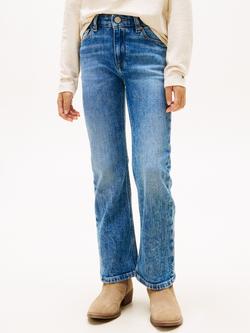 Tommy Hilfiger Kids' Flare Vintage Jeans, Mid Blue, Mid Blue