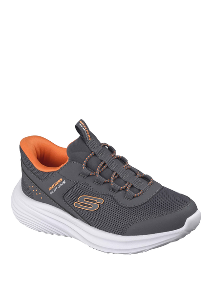 Skechers Kids' Bounder Pro Slip In Trainers - view 2, Charcoal