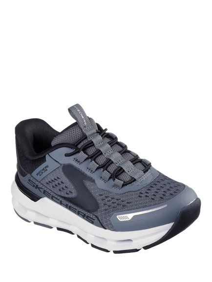 Skechers Kids' Hands Glide Step Plus Vista Lane Trainers - view 2, Charcoal/Black