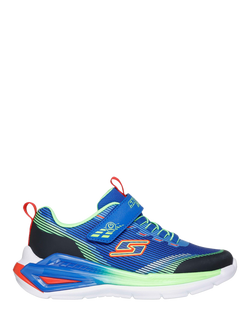 Skechers Kids' S-Lights Tri-Namics 2.0 Trainers, Blue/Multi, Blue/Multi