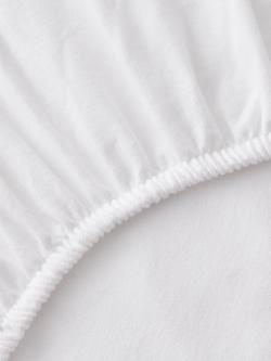 Christy Flannel Marl Fitted Sheet - view 2, White