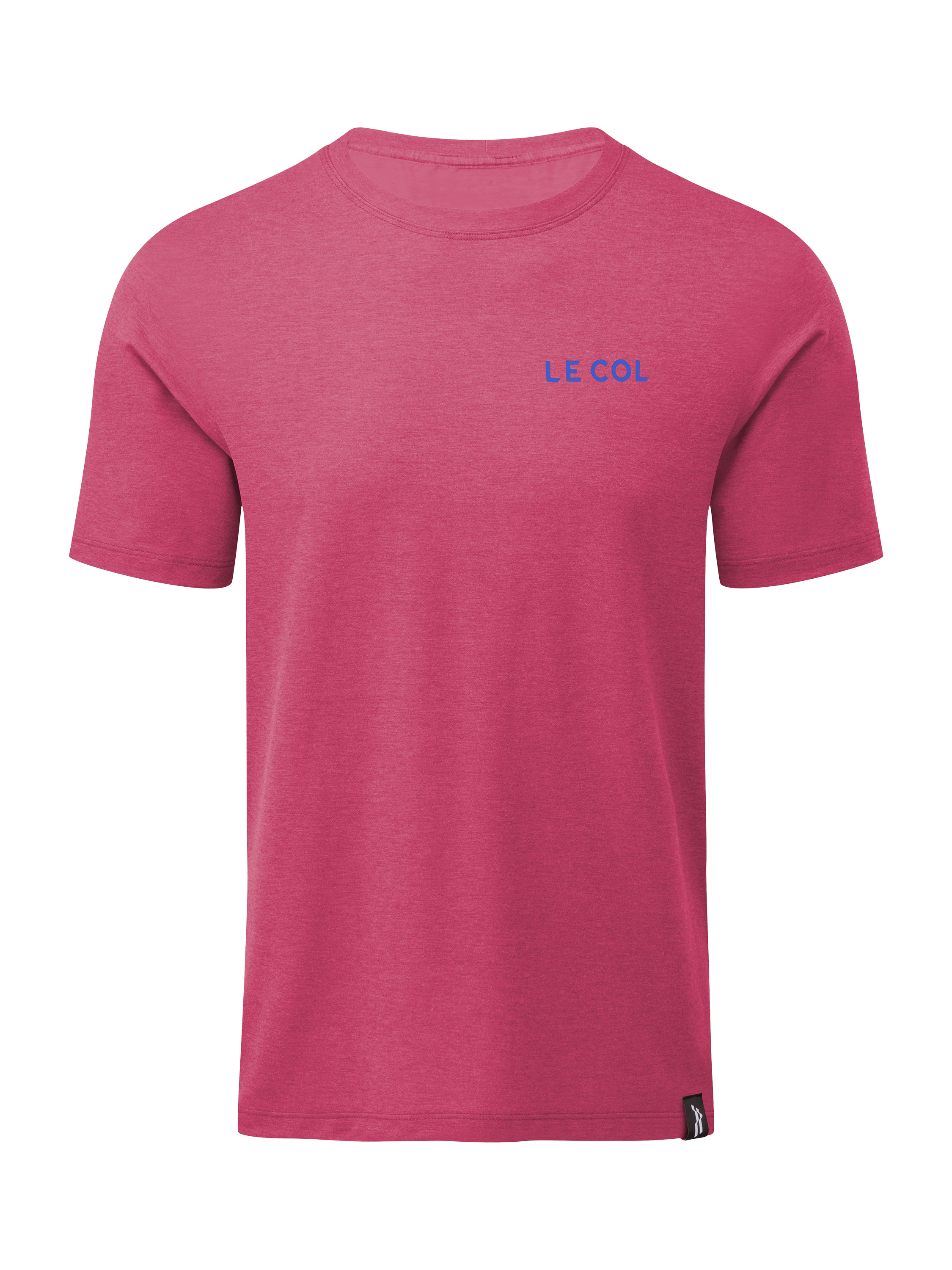 Product image 4 of 4, which shows Le Col Men's ARC Merino T-Shirt, Grape, XS