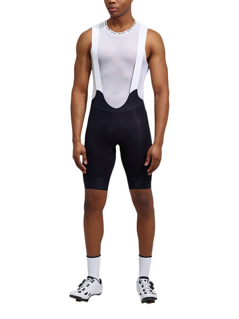 Product image 1 of 4, which shows Le Col Pro Air Sleeveless Base Layer , Le Col White, M