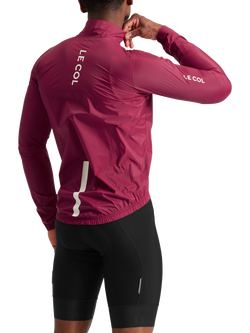 Le Col Pro Lightweight Rain Jacket - view 2, Grape