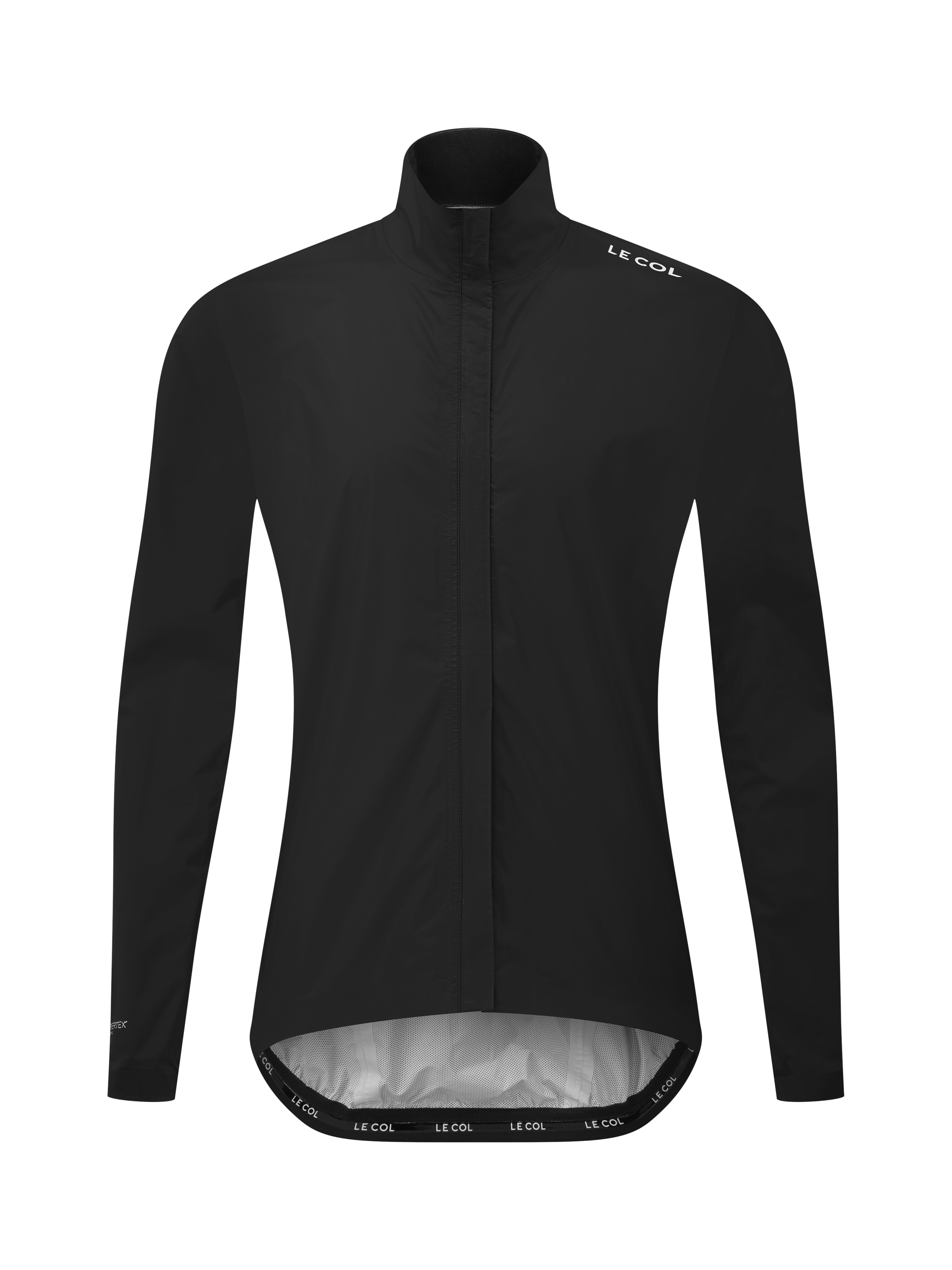 Product image 3 of 4, which shows Le Col Pro Lightweight Rain Jacket, Black, XS