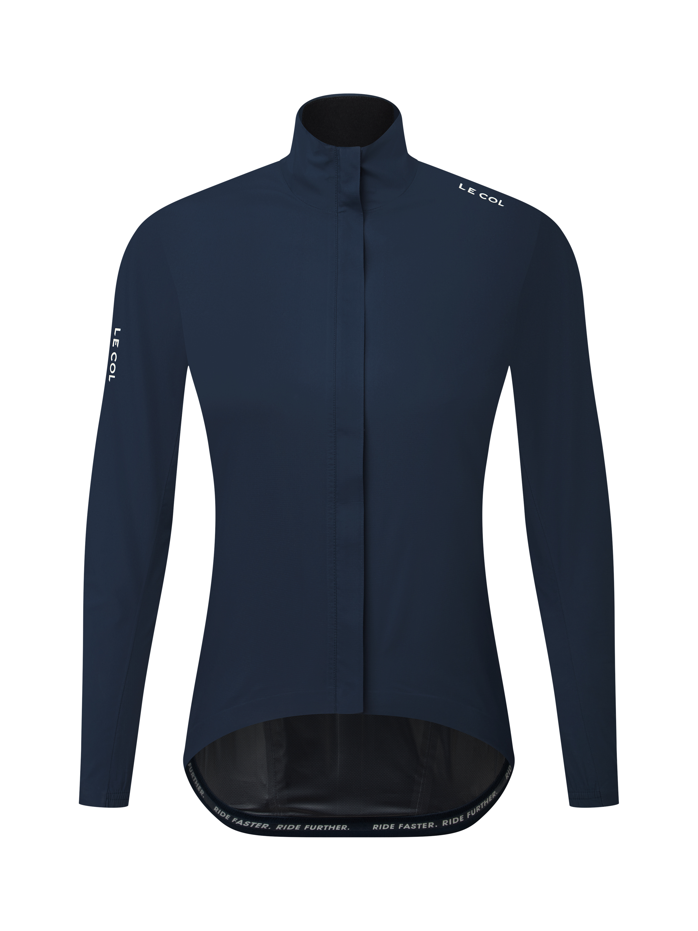 Product image 3 of 4, which shows Le Col Pro Lightweight Rain Jacket, Navy, XS