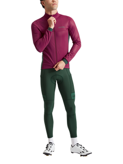Le Col Sport Jacket, Grape/Forest Green