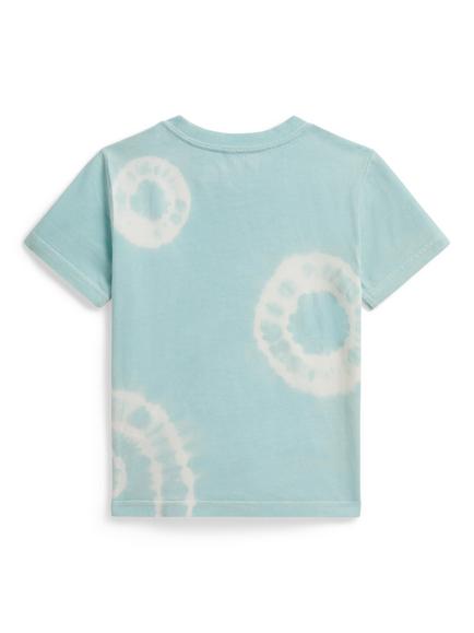 Ralph Lauren Kids' Short Sleeve Polo Bear Surf T-Shirt, Parakeet - view 2, Parakeet
