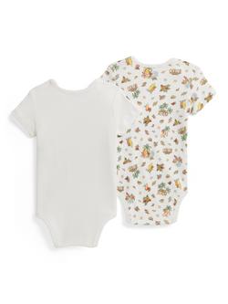 Ralph Lauren Baby Polo Bear Surf Print Bodysuit, Pack of 2, Multi - view 2, Multi