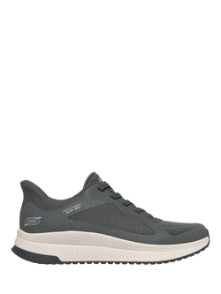 BOBS Sport Squad Chaos 4 Slip In Trainers, Charcoal