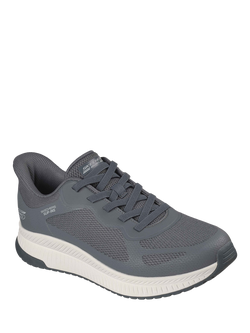 BOBS Sport Squad Chaos 4 Slip In Trainers - view 2, Charcoal