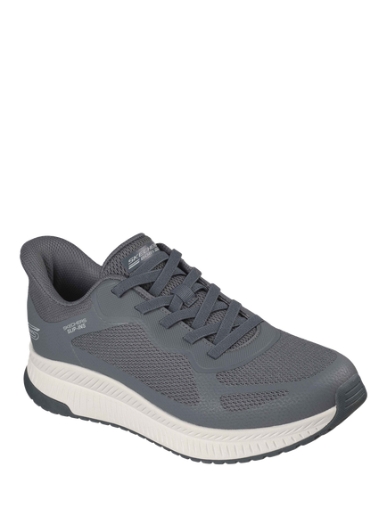 BOBS Sport Squad Chaos 4 Slip In Trainers - view 2, Charcoal