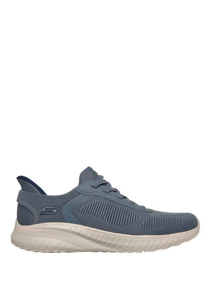BOBS Sport Squad Chaos Solid Step Slip Ins Trainers, Slate