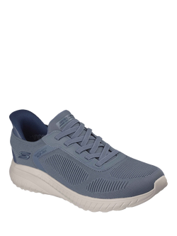 BOBS Sport Squad Chaos Solid Step Slip Ins Trainers - view 2, Slate