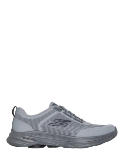 Skechers Skechers GO WALK 8 Day Trainers, Grey/Yellow