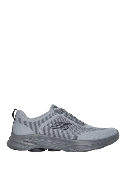 Skechers Skechers GO WALK 8 Day Trainers, Grey/Yellow