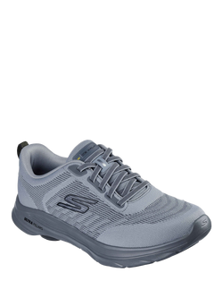 Skechers Skechers GO WALK 8 Day Trainers - view 2, Grey/Yellow