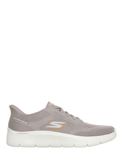 Skechers Go Walk Flex Trainers, Taupe, Taupe