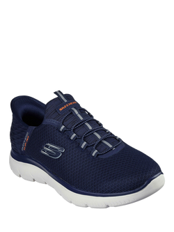 Skechers Summits Slip-in Trainers - view 2, Navy