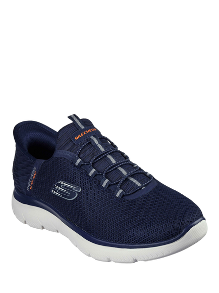 Skechers Summits Slip-in Trainers - view 2, Navy