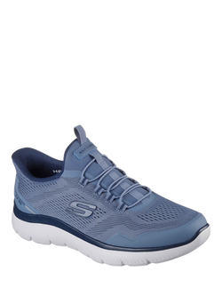 Skechers Summits Top Rate Slip-In Trainers - view 2, Slate